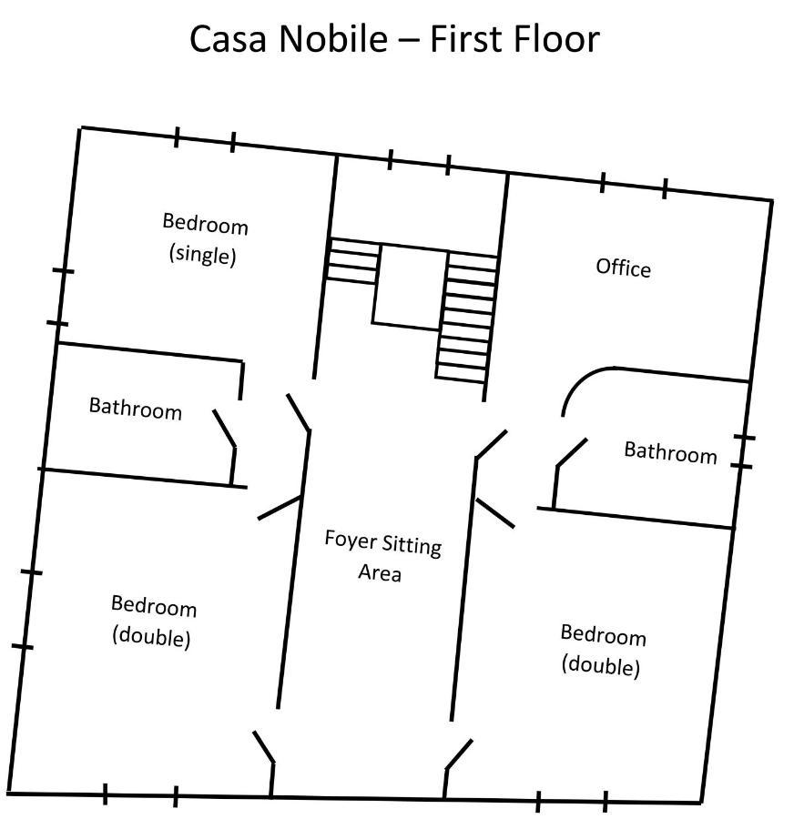 Casa Nobile Villa Castelmuzio Buitenkant foto